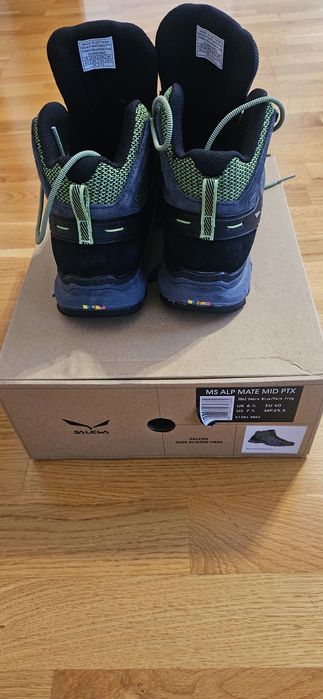 Туристически обувки Salewa Ms Alp Mate Mid Wp  Тъмносин