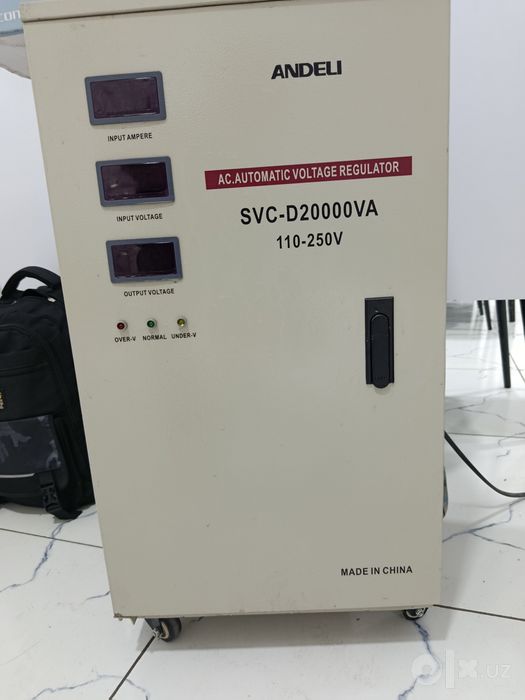 Стаблизатор напряжение 20 Kwatt Stablizator sotiladi 20Kwatt