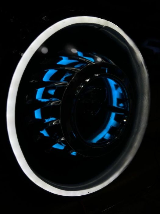 Led fara tuning gladkiy shisha qoyilgan kalso bor transformer qoyilgan