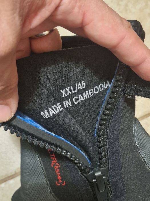 Labe scufundări Cressi + cizme de neopren 45