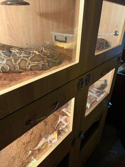 Продавам терариум за питони