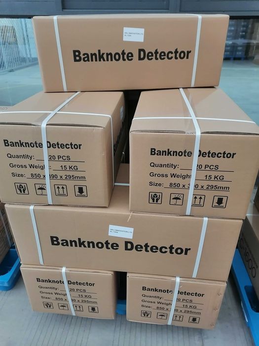 Детектори за фалшиви банкноти AL-130A Одобрени ЕЦБ Налични с гаранция
