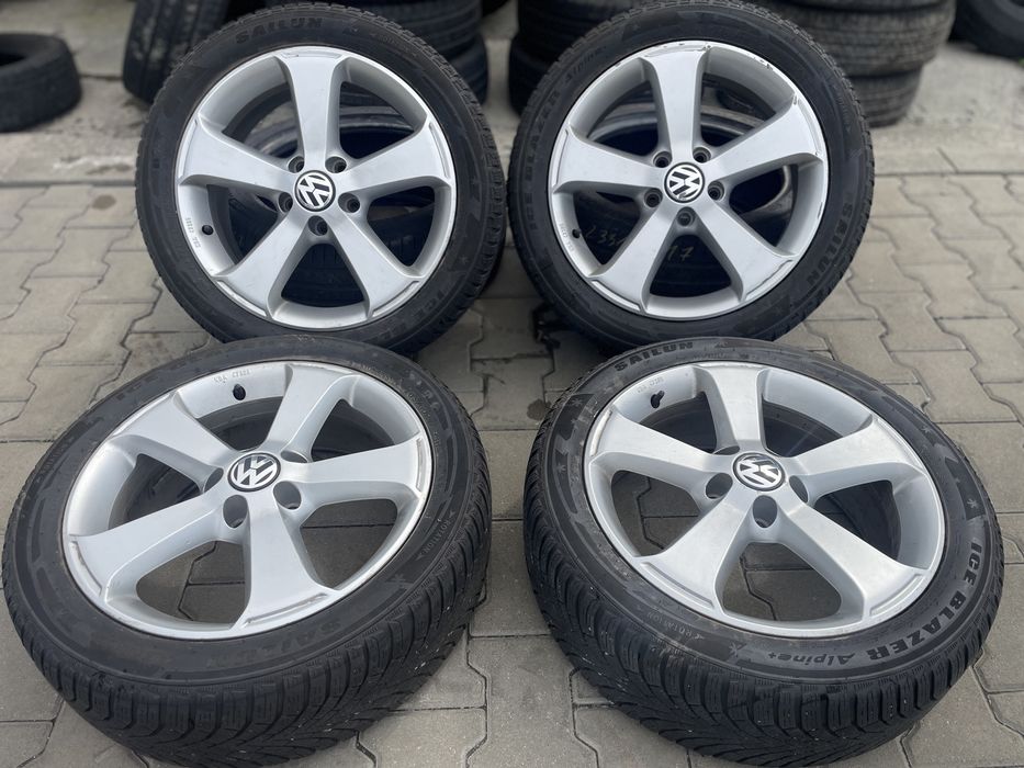 Jante Vw Eos Scirocco Passat +anvelope 205 50 17