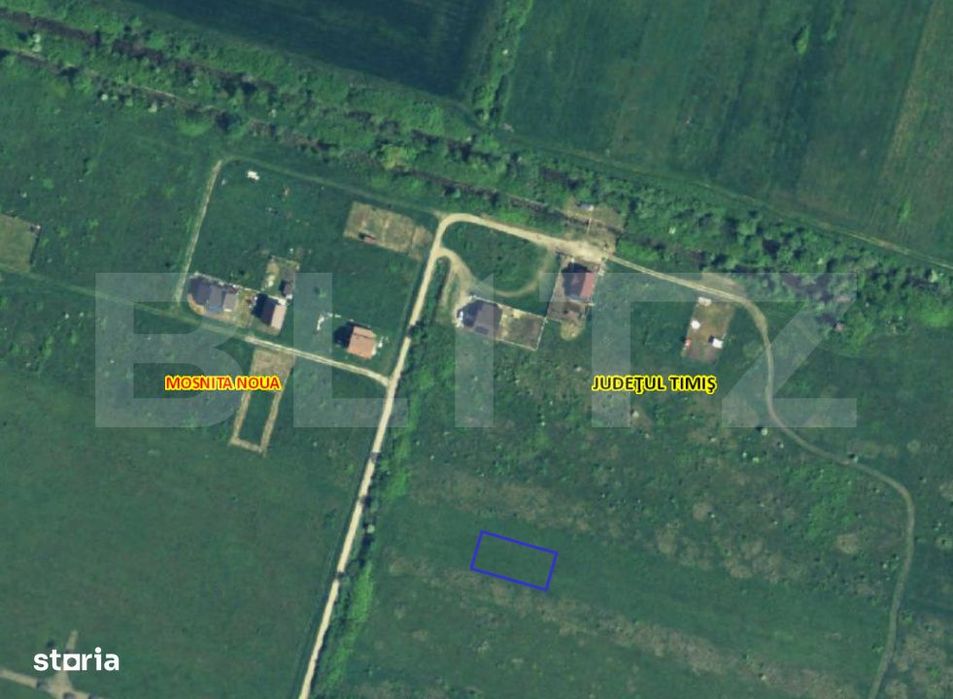 Teren intravilan Mosnita Noua  740mp Front 19m investitie zona  in dez