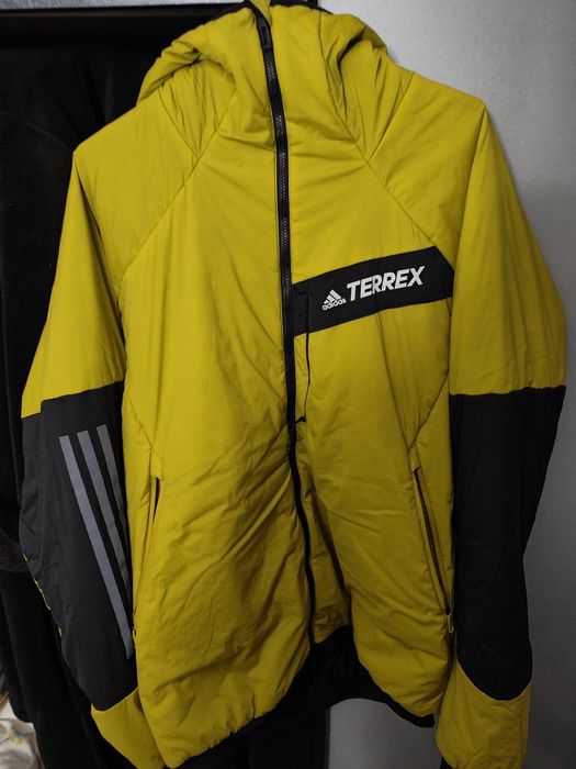 Adidas terrex techrock primaloft stretch he2289 geaca gluga iarna