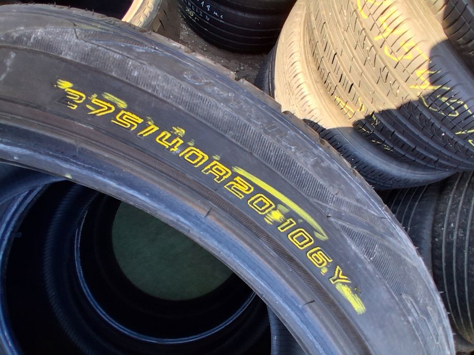 20 цола спорт пакет 275 40 и 245 45 20 FALKEN  4броя летни дот 2021г