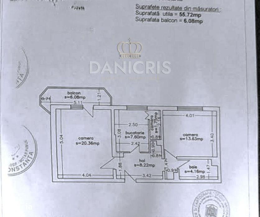 Apartament 2 camere | Brătianu – Poziție excelentă | Centrala gaze