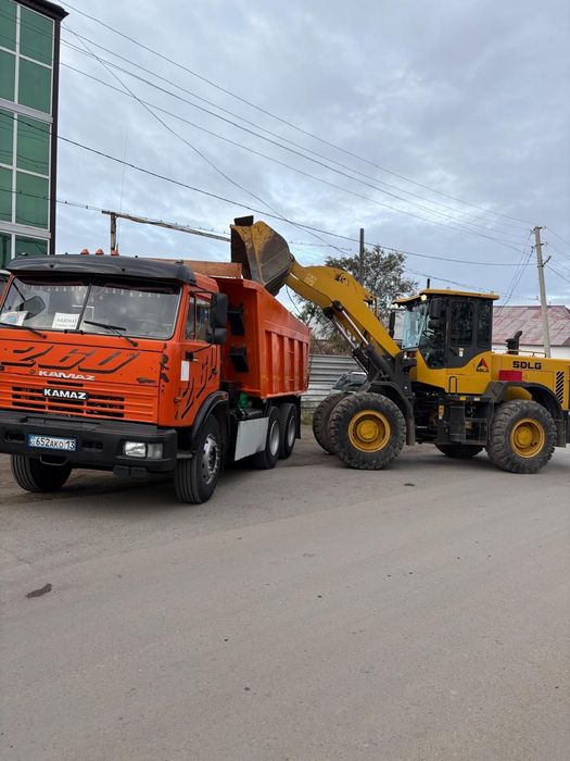 Услуги КамАЗ вывоз мусора и доставка