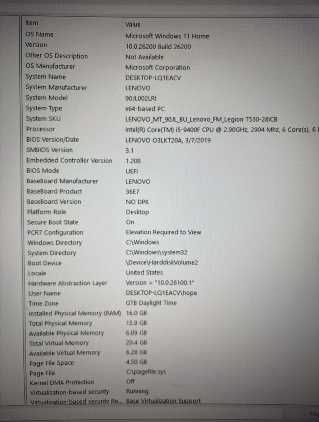 PC Gaming i5 9400f 1650super
