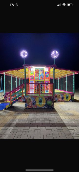 Батут лобиринт мобильный