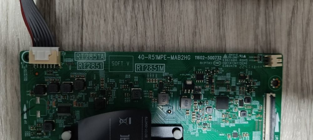 Телевизор TCL 55P635KZ плата и БП