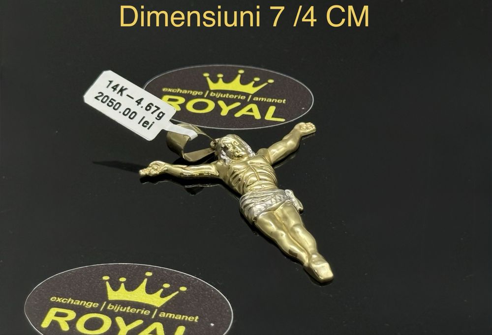 Bijuteria ROYAL : Pandantiv AUR 14K / 4.67 GR