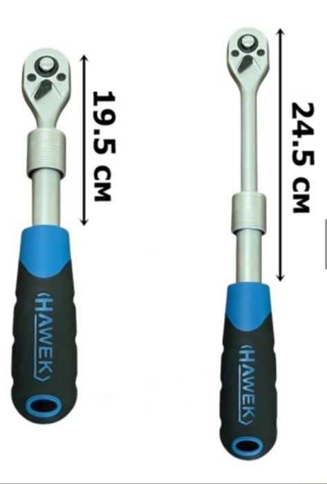 Телескопична реверсивна тресчотка 1/4