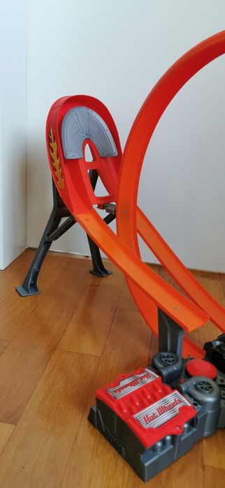 Писта Hot Wheels Super Loop и 4 колички - Mattel
