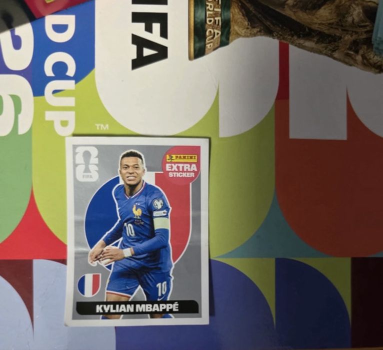 Mbappe extra sticker Silver
