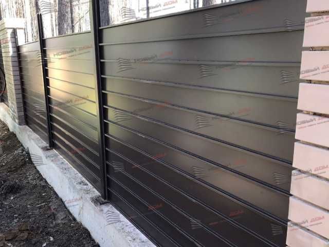 Забор жалюзи от производителя