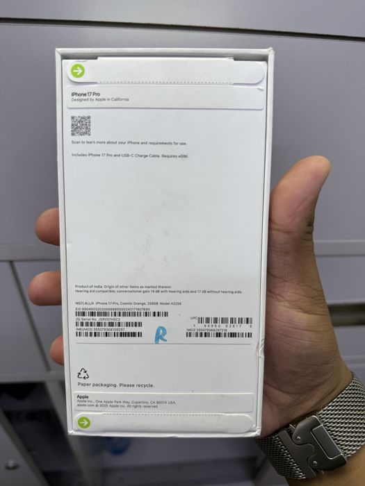 Iphone 17pro 256GB yengi