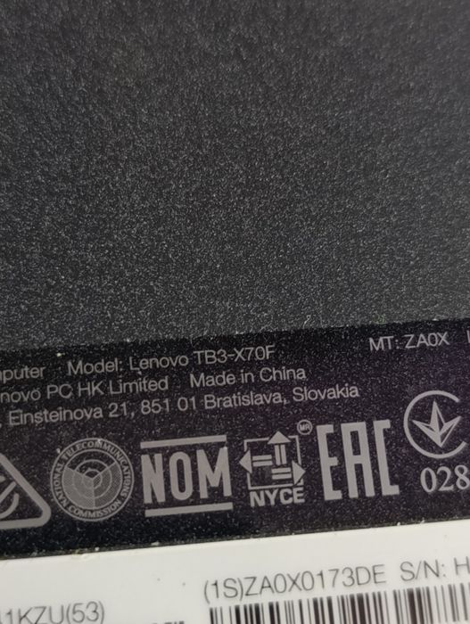 Tableta performanta  10 inch impecabila Lenovo  model tb3 x70f 32 gb