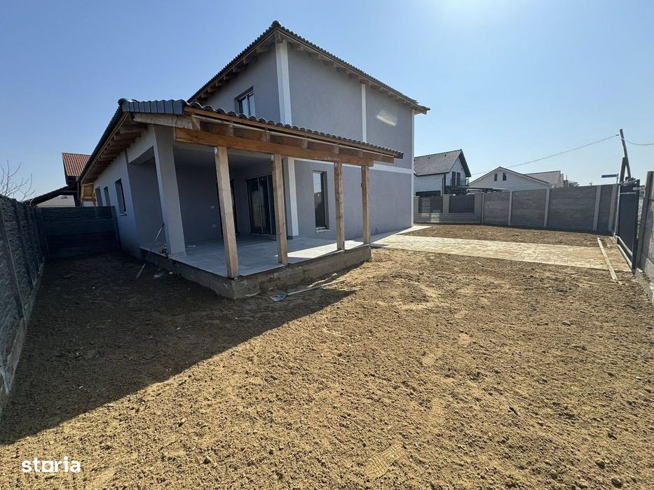 Duplex 4 camere | 2 băi | Toate utilitățile | Moșnița - Comision 0