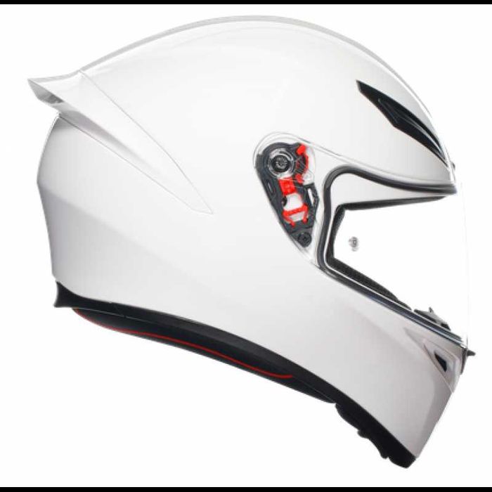 Топ Цена Мото Каска AGV K1 S E2206 - WHITE GLOSS,размер XXL 63-64 NEW