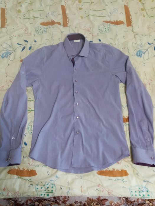 Полувер, рубашка, брюки