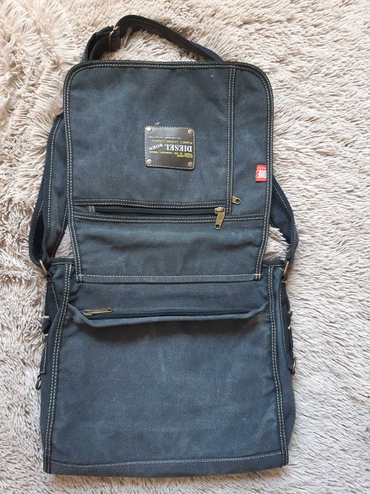 Джинсовая   мужская  сумка