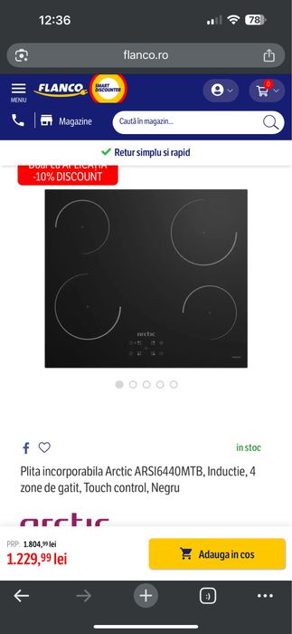 Plita electrica Sigilata