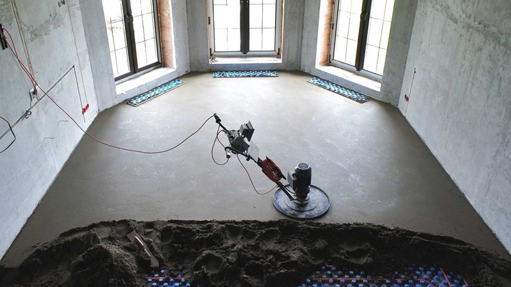 Полусухая стяжка быстро и качественно!