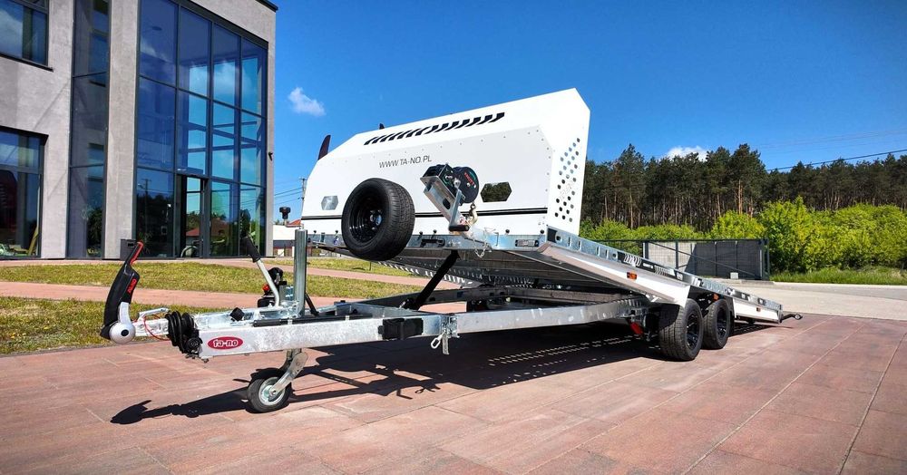 Platforma auto basculabila 4m 4.50 m TA-NO GRAVITY - Aluminiu