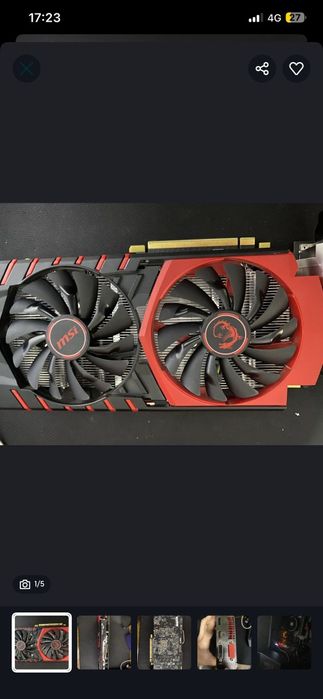 Vand placa video msi 4gb