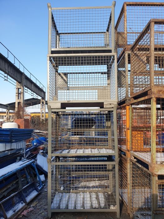 Метални отваряеми палета кошове