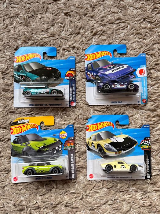 Hot wheels колички