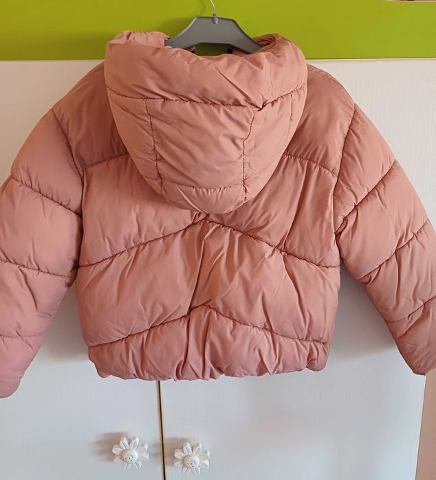 Детско пухено яке за момиче