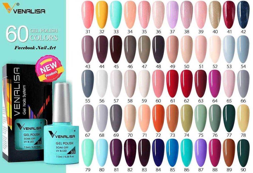 Venalisa VIP 5 UV LED гел лак