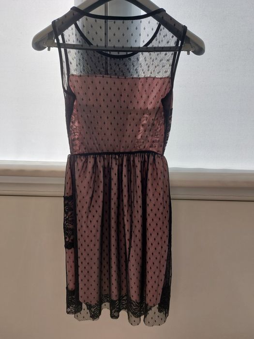 Официална рокля - черна и тъмносиня