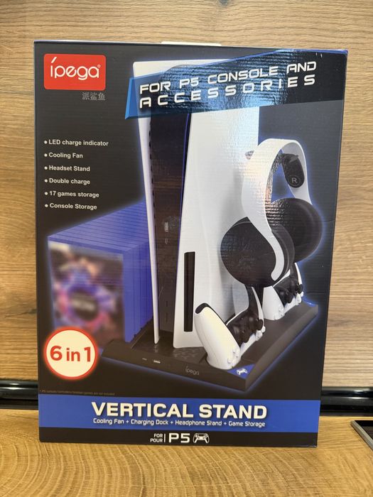 Стойка за джойстик и игри PS5