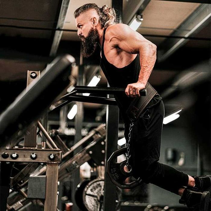 Колан за Кофички RDX Dipping Belt Фитнес Аксесоари Колани за Набирания