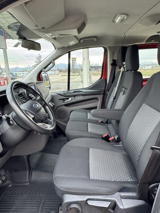 Ford Transit Custom 2.2 TDCi, 9 Места, Facelift, 2x Клима, EURO 6, LED