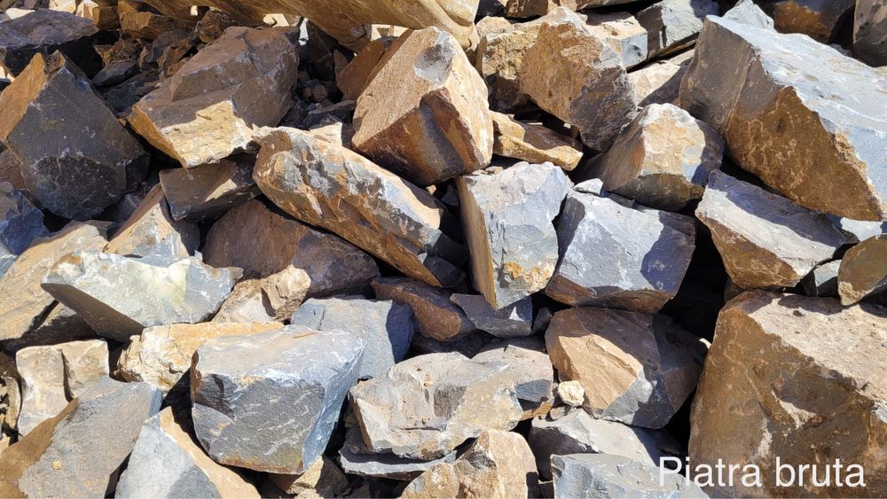 Piatra concasata/sparta, piatra bruta, criblura, nisip de concasaj