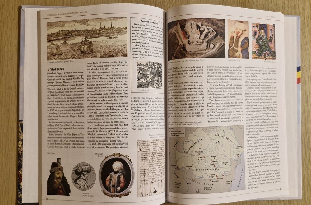 Istoria ilustrata a românilor - Editura Litera