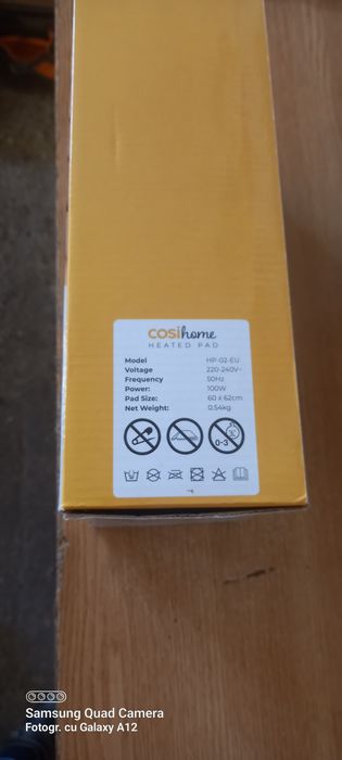 Guler masaj cu încalzire