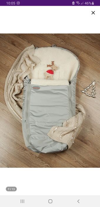 Конверт для малышей зимний