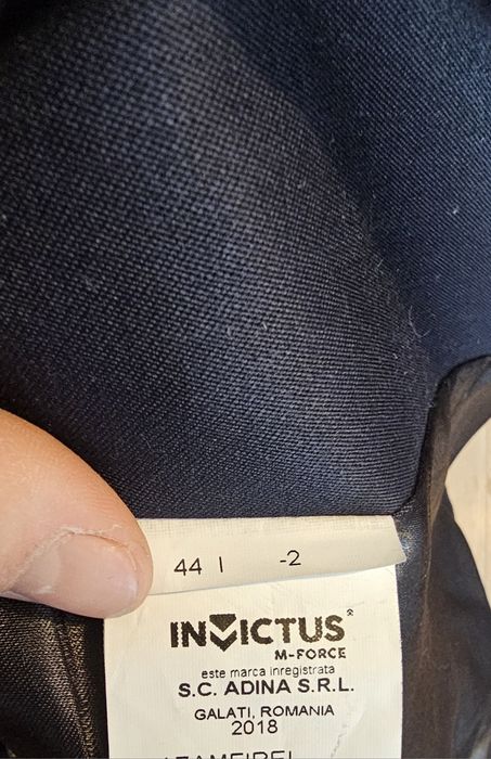 Costum reprezentare  IGSU POMPIERI invictus