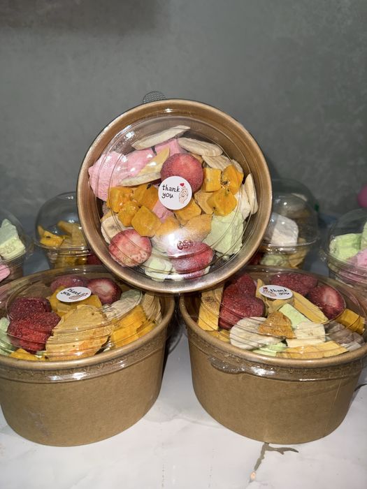 Сублимированное фрукты и морож