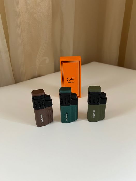 Запалка за пури – 4 джет пламъка, турбо, 3 цвята