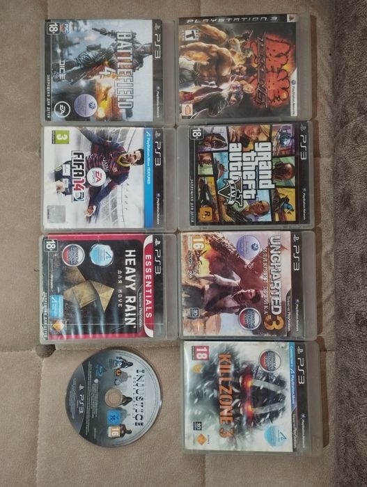 Игровые диски ps3 ps4 ps5