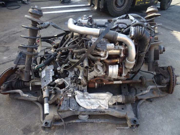 Vand Motor Dacia Logan MCV 1.5 DCI Euro 5 din 2012,CU POMPA SI INJECTOARE DELPHI
