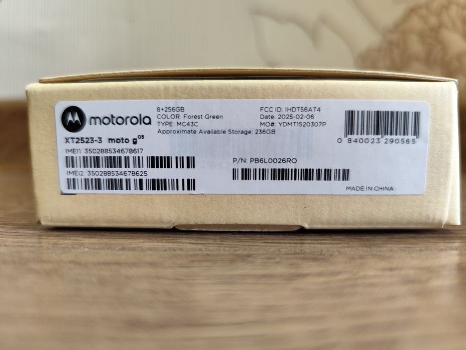 Motorola Moto g05 256GB / 8GB RAM