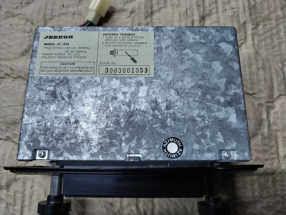 Ретро Авто касетофон Jeekor jc-203