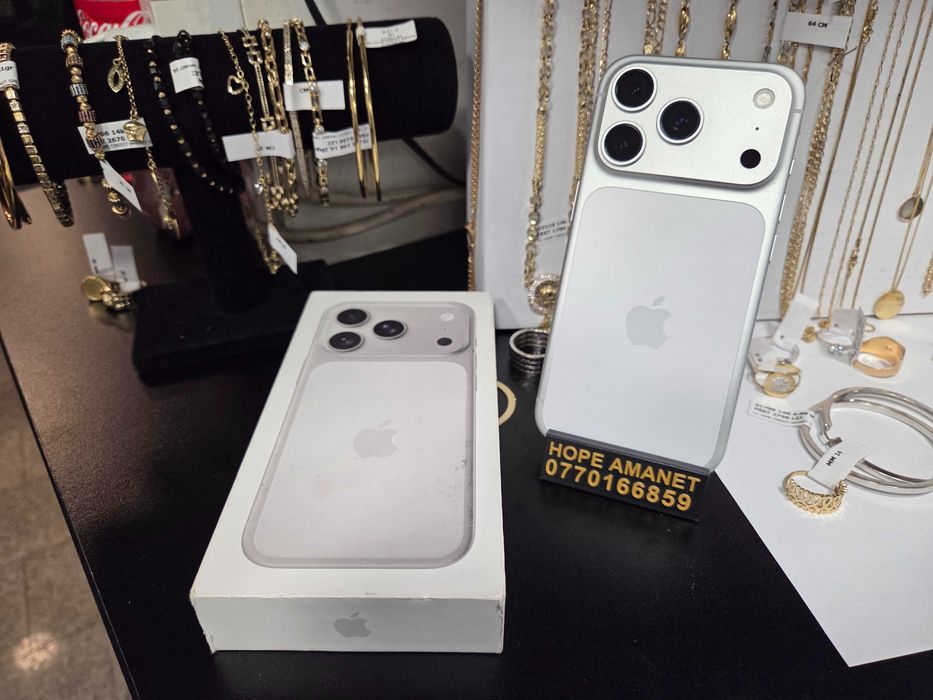 Hope Amanet P10/iPhone 17 Pro 512GB Garantie Apple